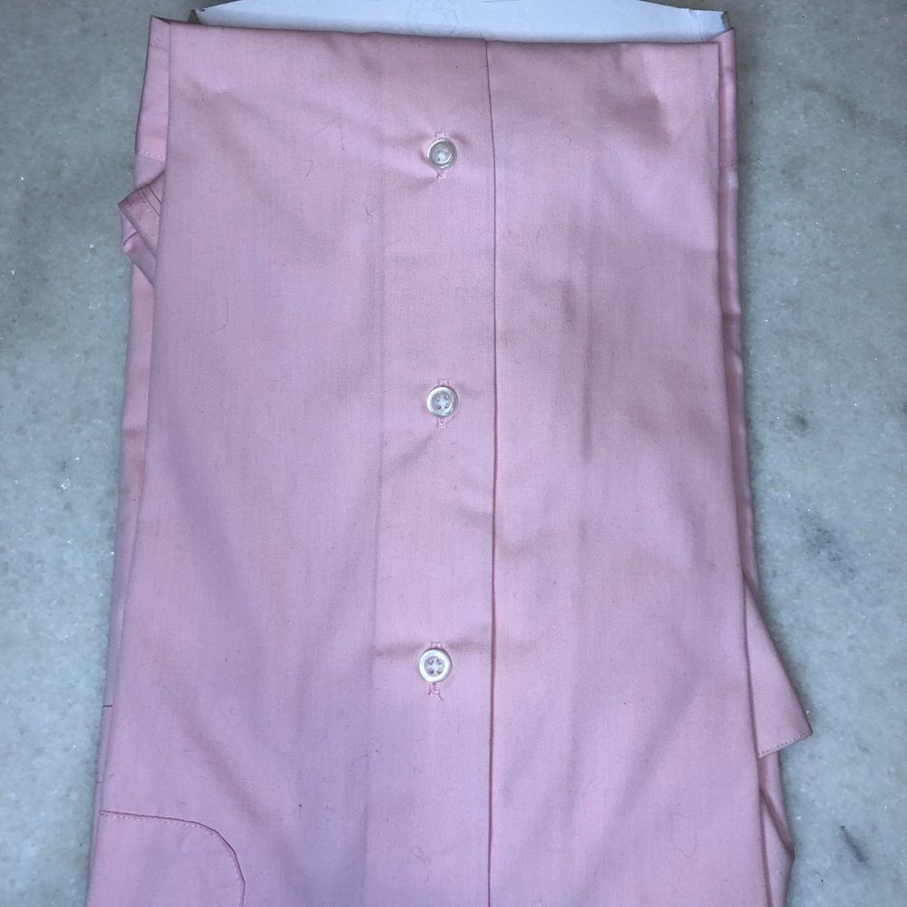 Christian Aujard pink long sleeve dress shirt - Picture 4 of 4